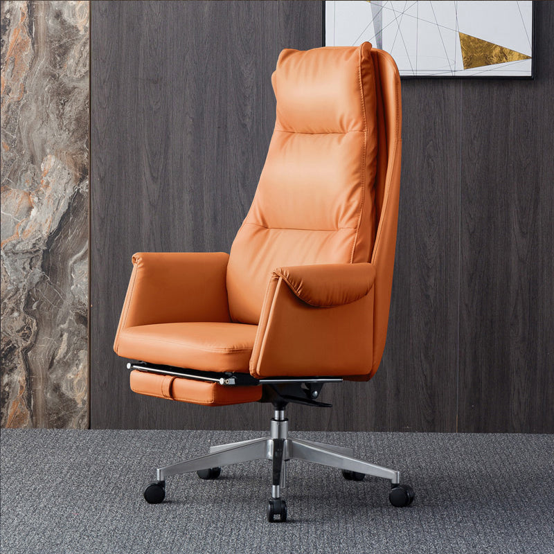 Contemporary Leather Executive Chair Swivel Managers Chair for Office