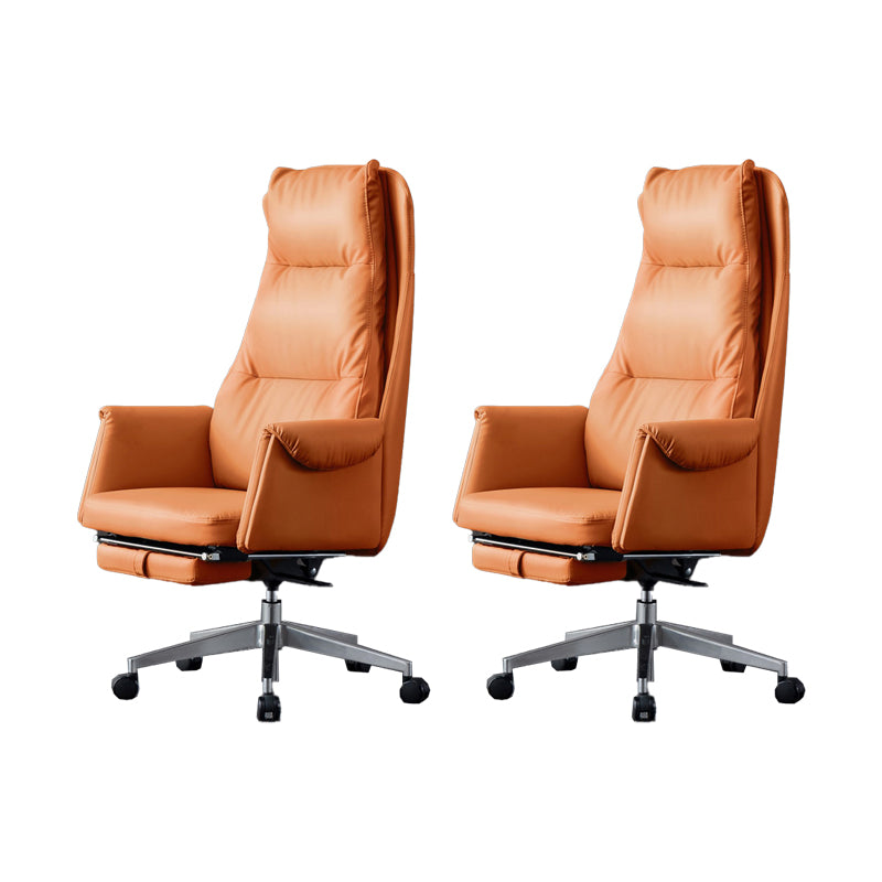 Contemporary Leather Executive Chair Swivel Managers Chair for Office