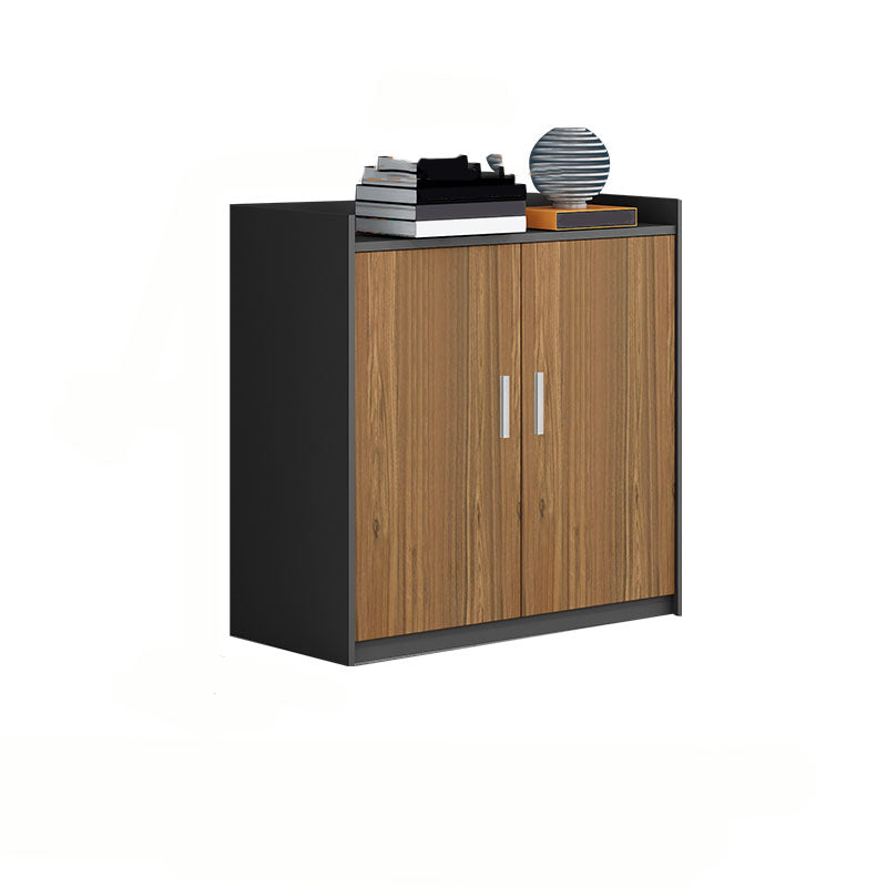 Contemporary Filing Cabinet Vertical Wood Filing Cabinet with Storage Shelves