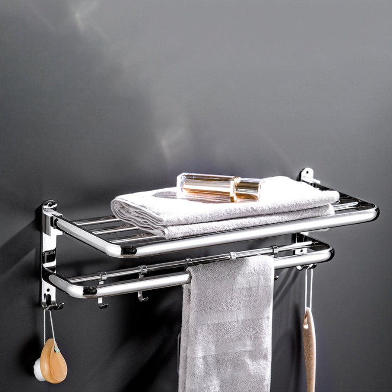 Modern Bathroom Accessory Kit Stainless Steel Towel Bar Bath Shelf Bathroom Set