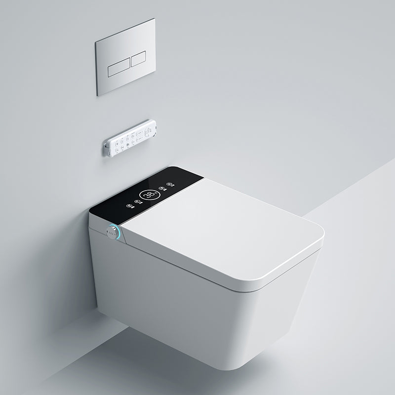 Toilet with Wireless Remote Control and Unlimited Warm Water