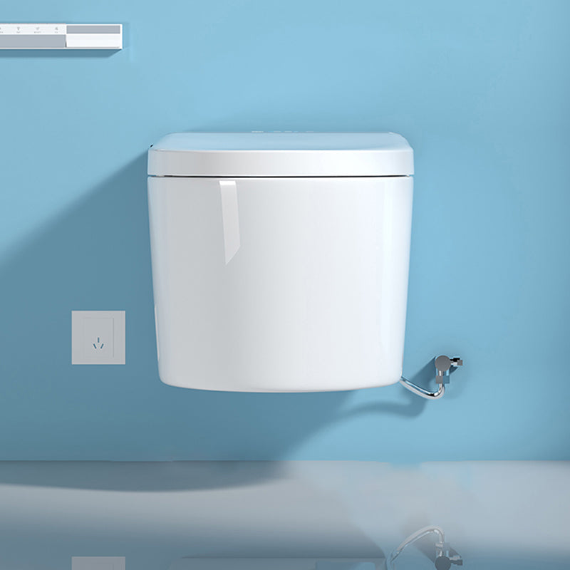 Deodorizing Bidet Warm Air Dryer in White without Water Pressure Control