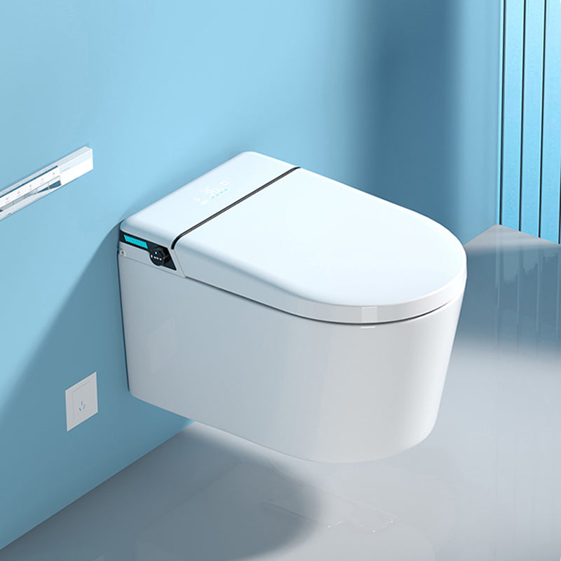 Deodorizing Bidet Warm Air Dryer in White without Water Pressure Control