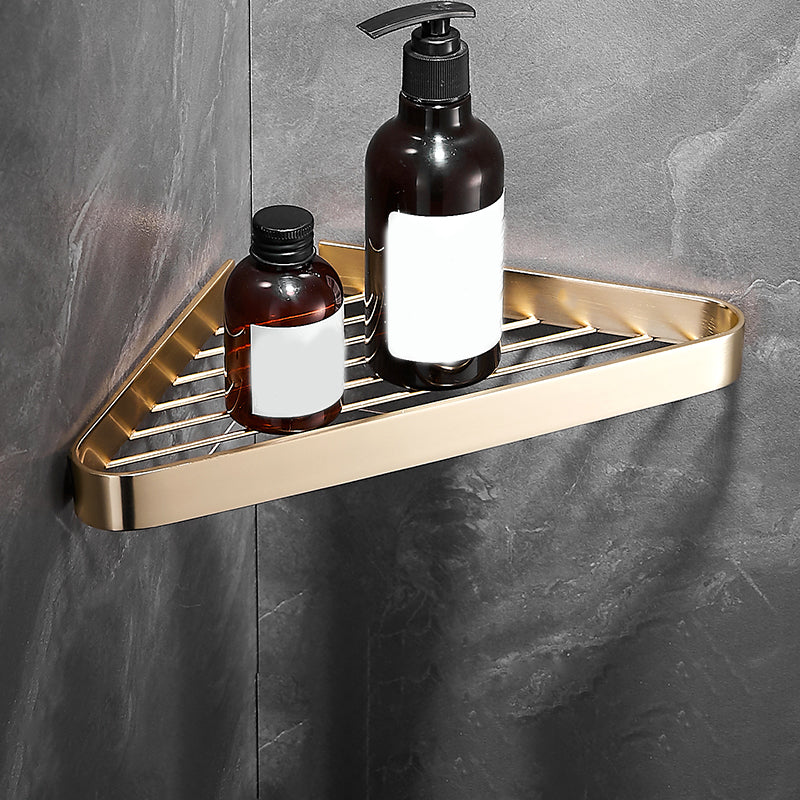 Brushed Brass Bathroom Hardware Set Retro Golden Bathroom Accessory Kit