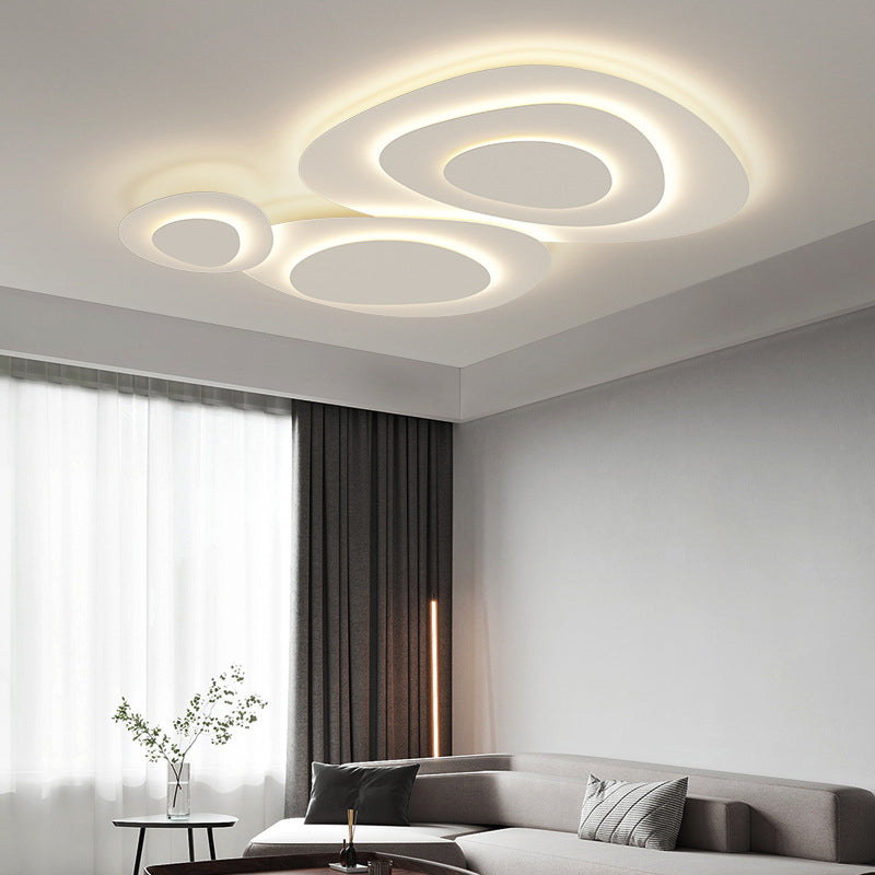 Flush Mount Ceiling Light Fixture Modern Flush Mount Lighting in White