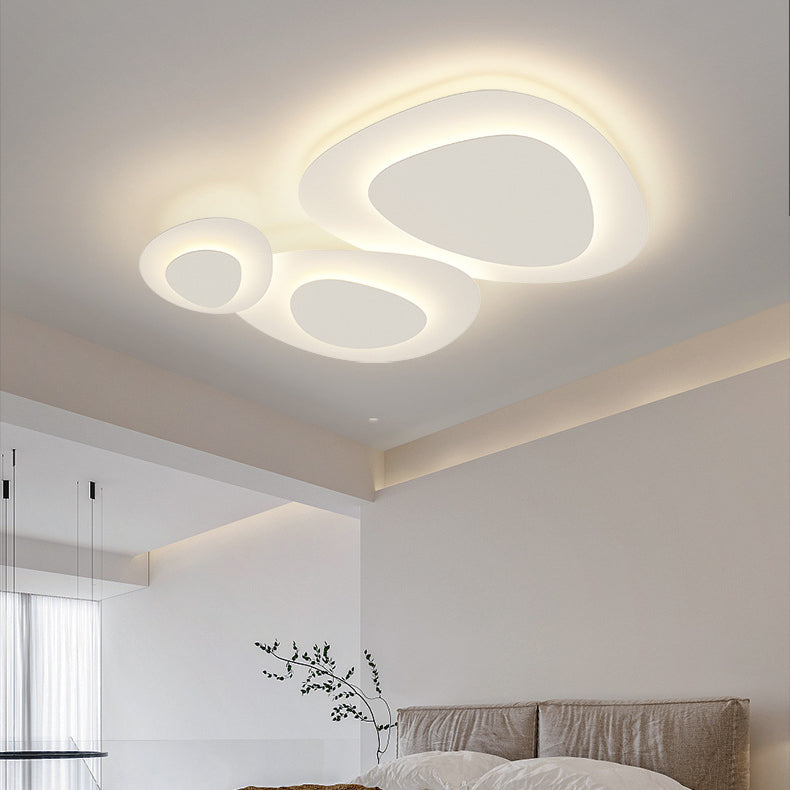 Flush Mount Ceiling Light Fixture Modern Flush Mount Lighting in White