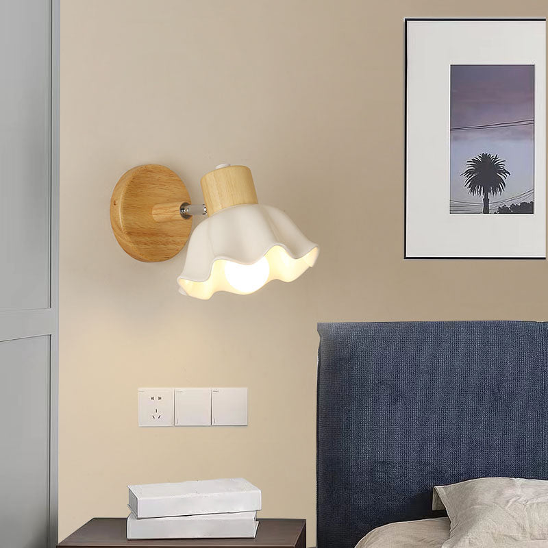 Wooden Wall Light Fixture Simple Wall Light Sconce for Bedroom