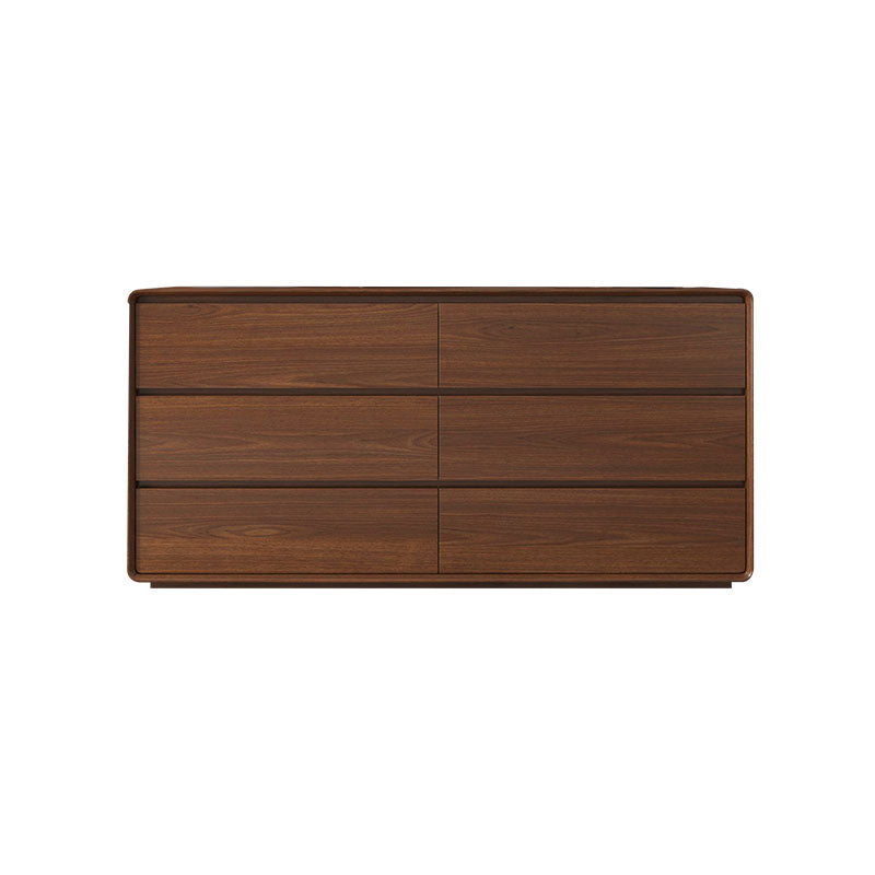 Contemporary Style Credenza Wood Dining Buffet with Cabinets and Drawers