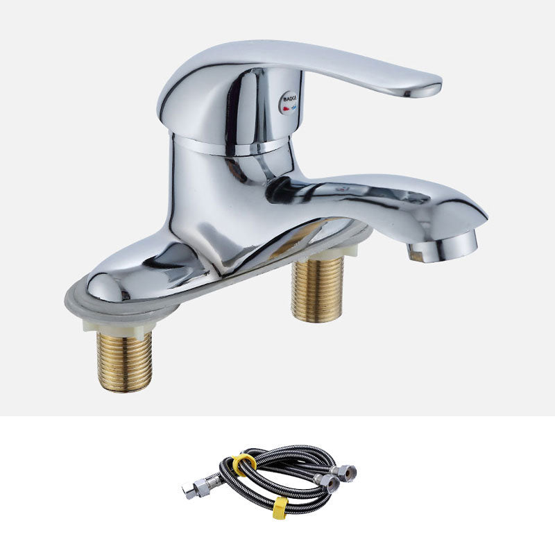 Modern Kitchen Faucet Brass with Supply Lines and Deck Plate Low Profile Bar Faucet