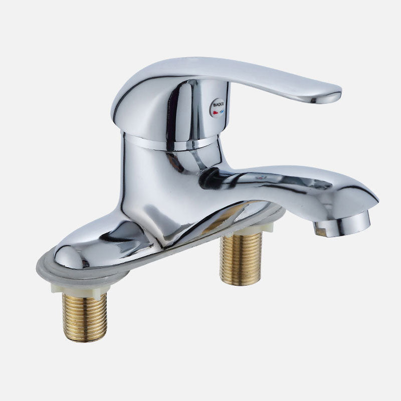 Modern Kitchen Faucet Brass with Supply Lines and Deck Plate Low Profile Bar Faucet