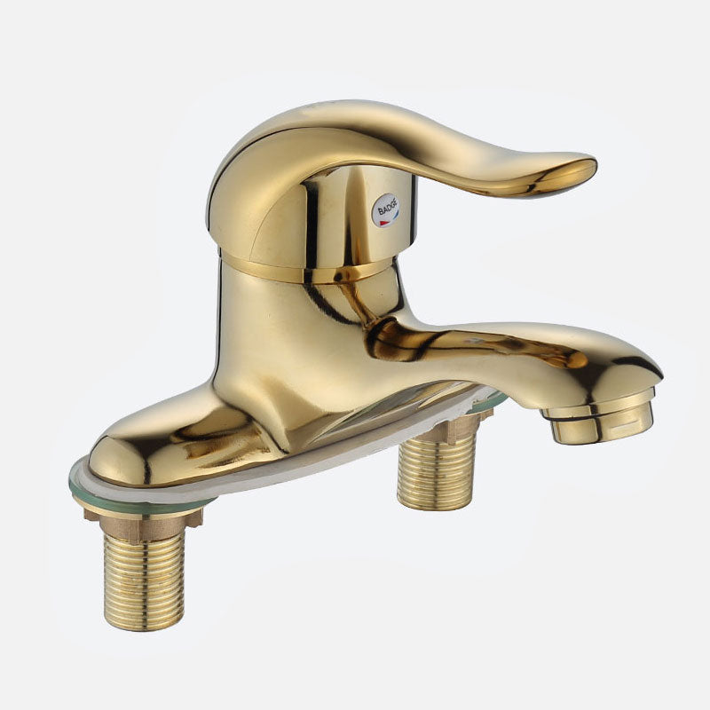 Modern Kitchen Faucet Brass with Supply Lines and Deck Plate Low Profile Bar Faucet