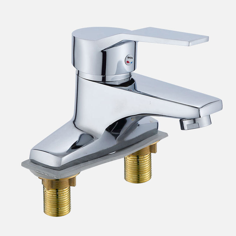 Modern Kitchen Faucet Brass with Supply Lines and Deck Plate Low Profile Bar Faucet