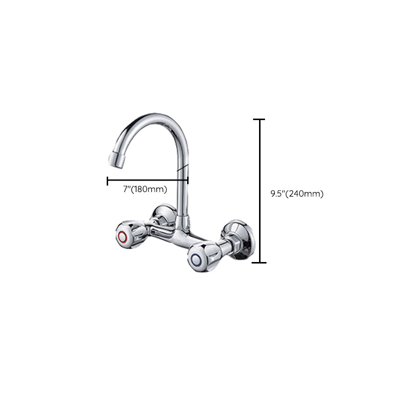 Single Handle Pull-down Kitchen Faucet Nickel Bar Faucet with Accessories