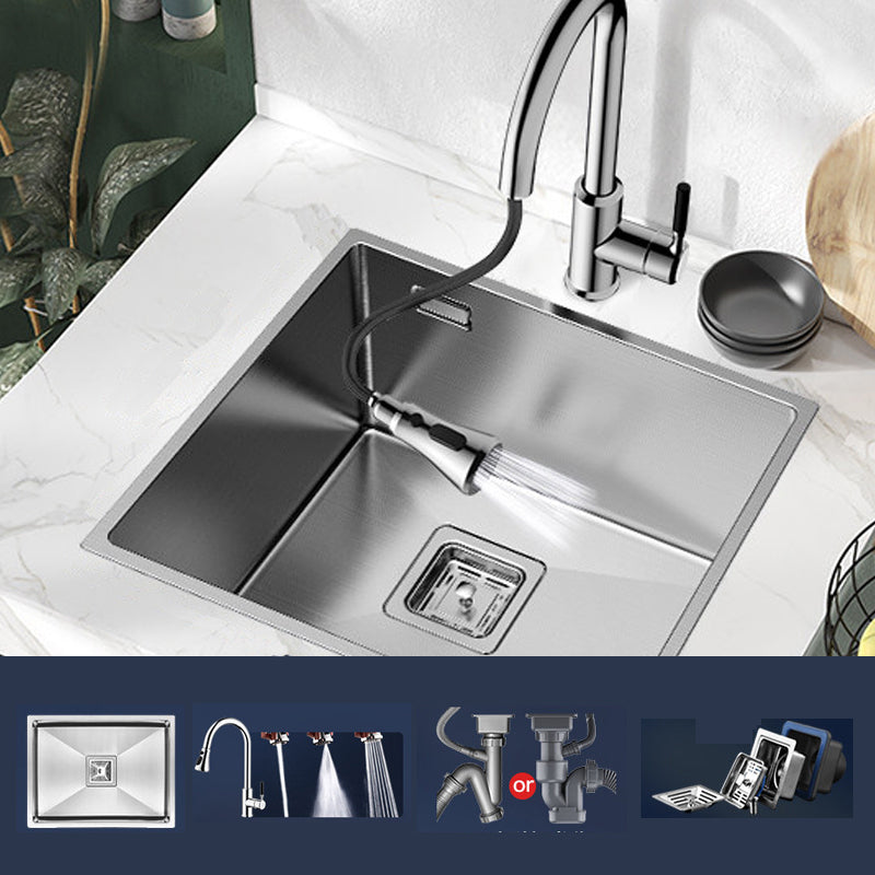 Modern Style Kitchen Sink Stainless Steel Corrosion Resistant Kitchen Sink