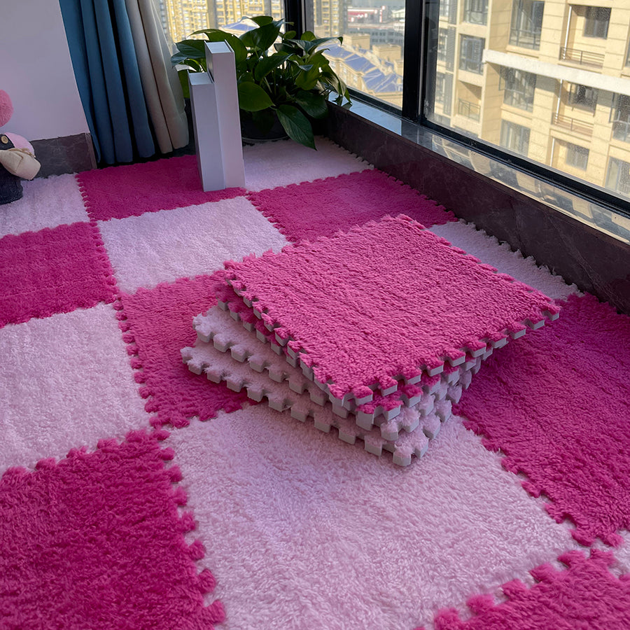 Modern Tiles and Carpet Interlocking Non-Skid Carpet Floor Tile