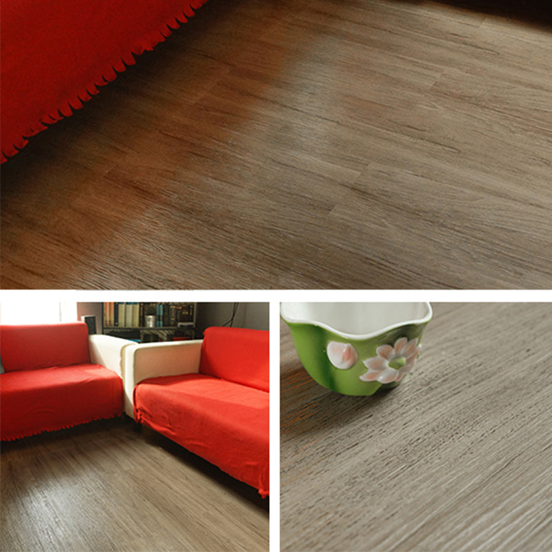 Rectangle PVC Flooring Wood Design Peel & Stick Vinyl Flooring for Living Room