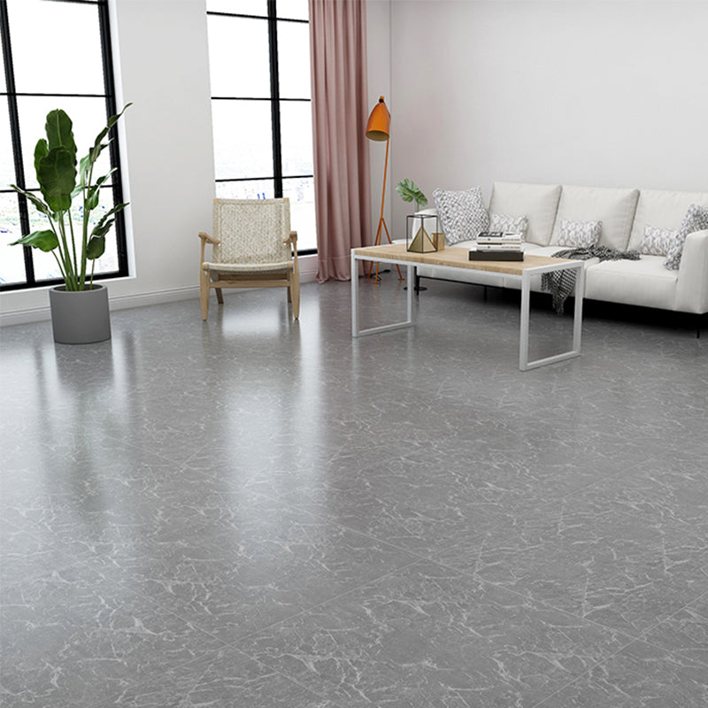 PVC Flooring Peel & Stick Stone Design Square Vinyl Flooring for Living Room