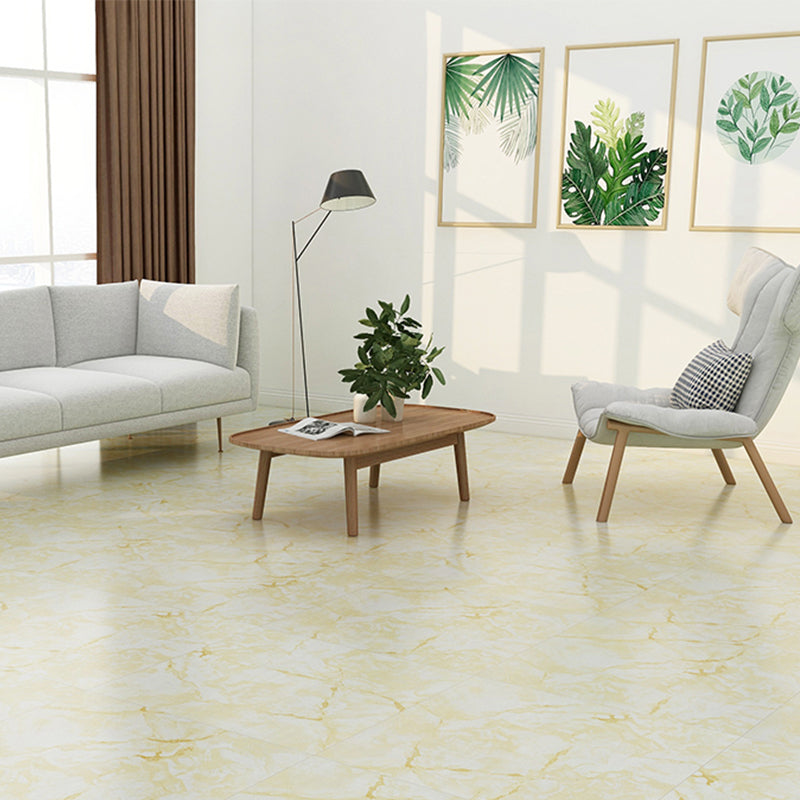 PVC Flooring Peel & Stick Stone Design Square Vinyl Flooring for Living Room