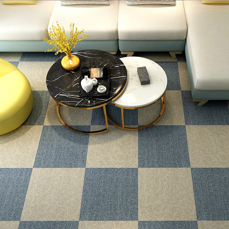 PVC Flooring Peel & Stick Stone Design Square Vinyl Flooring for Living Room