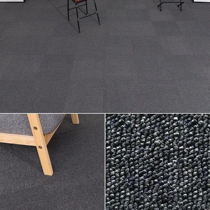 Carpet Tile Non-Skid Fade Resistant Geometry Self-Stick Carpet Tiles Living Room