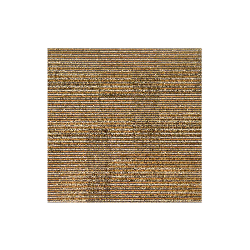 Carpet Tile Non-Skid Fade Resistant Striped Loose Lay Carpet Tiles Living Room