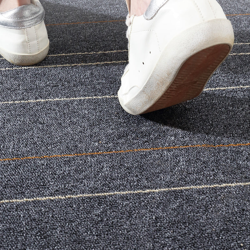 Carpet Tile Non-Skid Fade Resistant Solid Color Self Peel and Stick Carpet Tiles