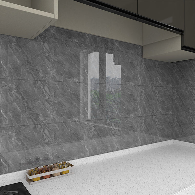 Modern Peel/Stick Backsplash Tile PVC Peel and Stick Backsplash Wall Tile