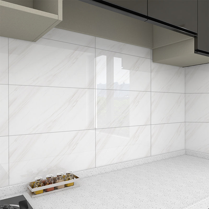 Modern Peel/Stick Backsplash Tile PVC Peel and Stick Backsplash Wall Tile