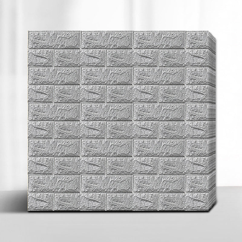 3D Embossed Wall Panel Colorful Waterproof Foam Indoor Wall Tile