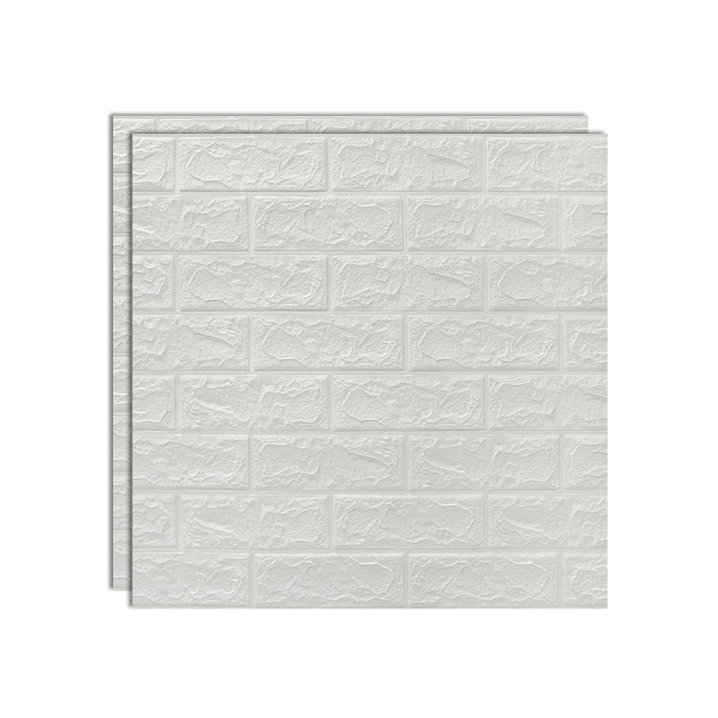 3D Embossed Wall Panel Colorful Waterproof Foam Indoor Wall Tile