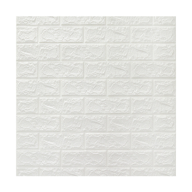 3D Embossed Wall Panel Colorful Waterproof Foam Indoor Wall Tile