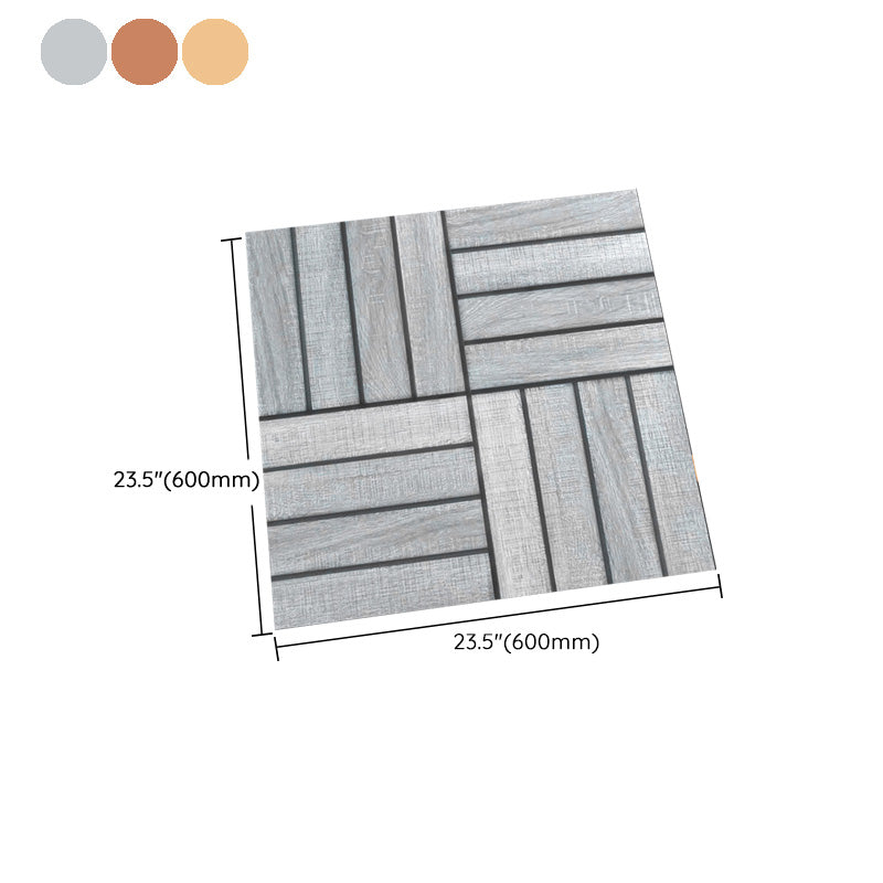 Floor Tile Outdoor Square Ceramic Frosted Straight Edge Floor Wall Tile