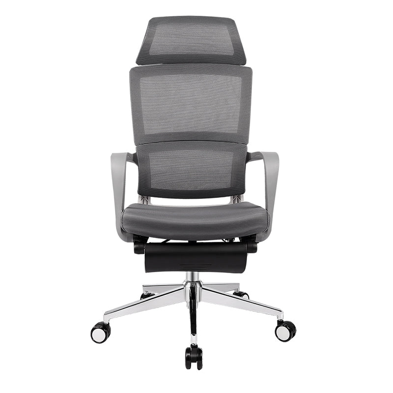 Fixed Arms Chair Modern Adjustable Seat Height Office Chair with Wheels