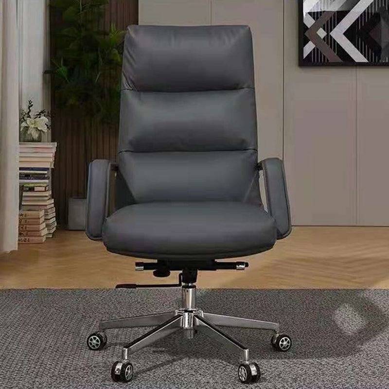 Modern Padded Arms Managers Chair Height-adjustable Executive Chair for Office