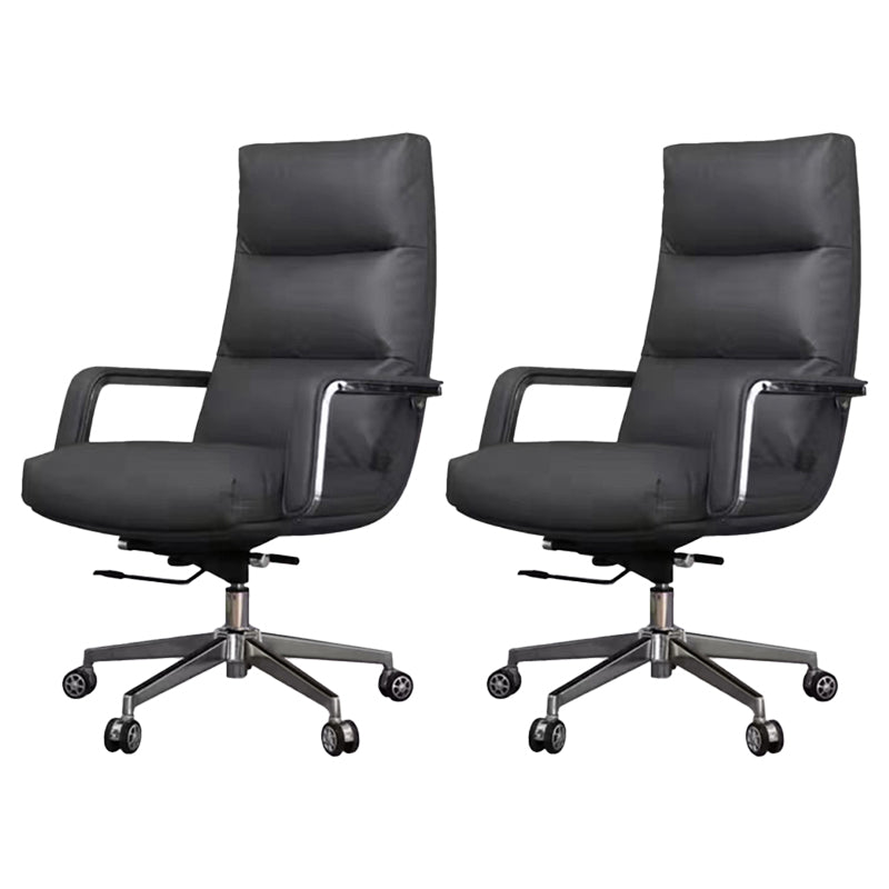 Modern Padded Arms Managers Chair Height-adjustable Executive Chair for Office