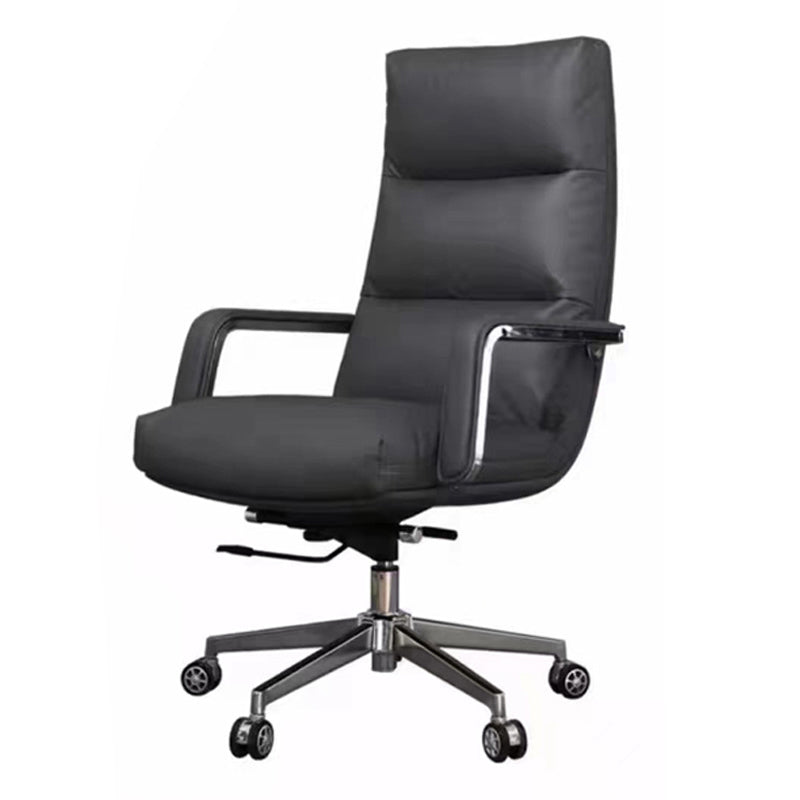 Modern Padded Arms Managers Chair Height-adjustable Executive Chair for Office