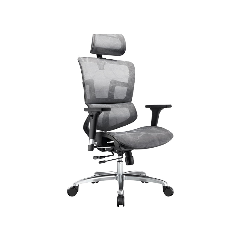 Removable Arms Chair Modern Adjustable Seat Height Swivel Chair with Wheels