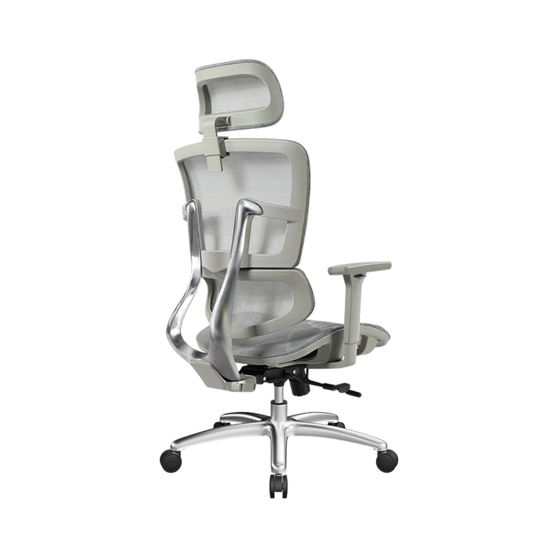 Removable Arms Chair Modern Adjustable Seat Height Swivel Chair with Wheels