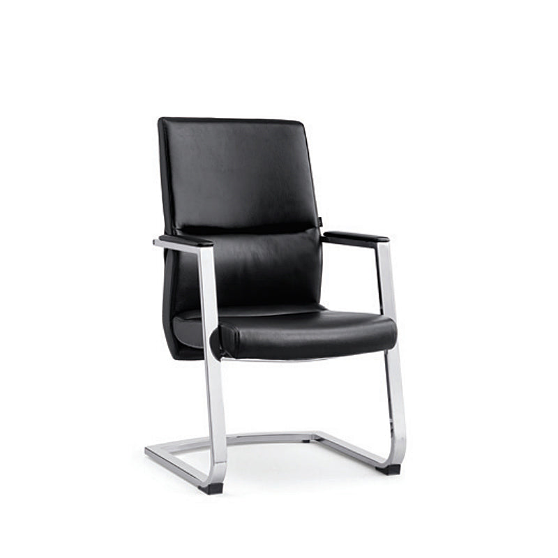 Contemporary Arm Chair Adjustable Seat Height Office Chair with Wheels