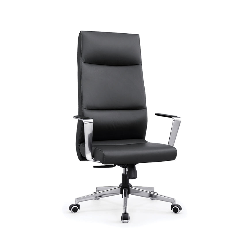 Contemporary Arm Chair Adjustable Seat Height Office Chair with Wheels