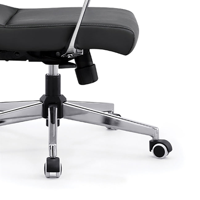 Contemporary Arm Chair Adjustable Seat Height Office Chair with Wheels