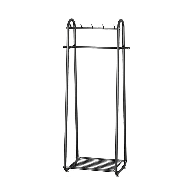 Metal Hall Stand Modern Minimalist Household Floor Coat Hanger