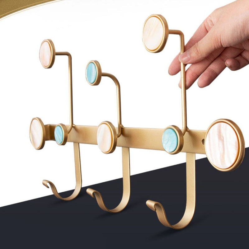 Metal Coat Rack Modern Style Simple Home Wall Hanging Coat Rack