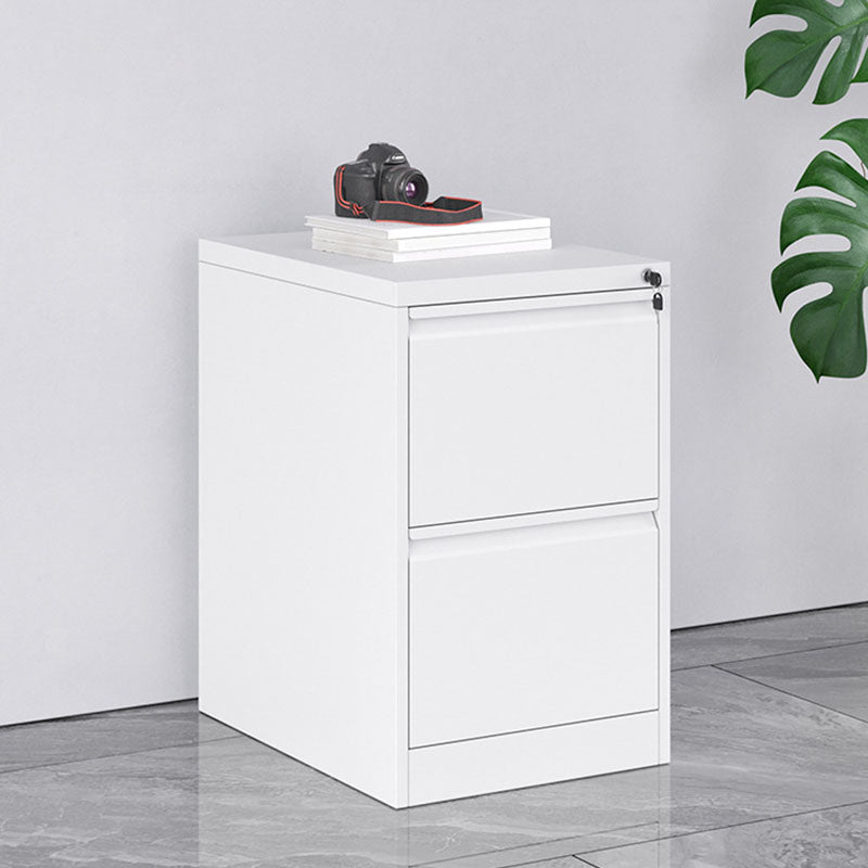 Modern File Cabinet Pure Color Metal Filing Cabinet for Home Office