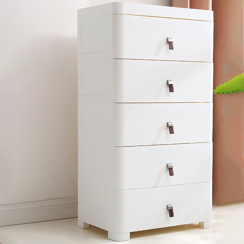 Home Plastic Chest of Drawers Modern Kids Dresser with Drawers