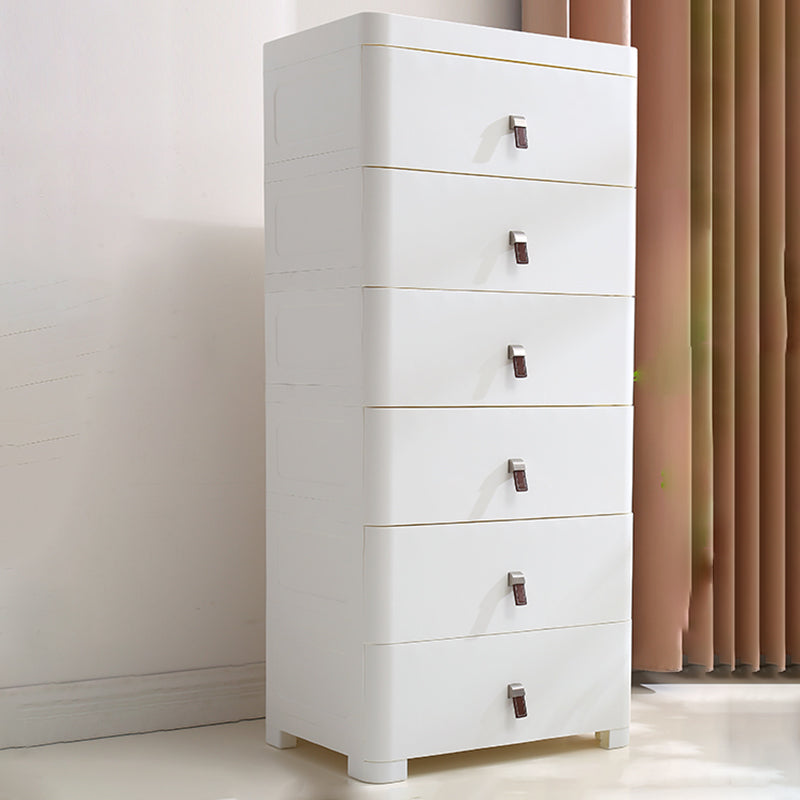 Home Plastic Chest of Drawers Modern Kids Dresser with Drawers