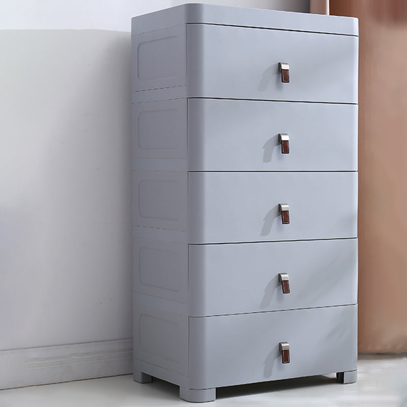 Home Plastic Chest of Drawers Modern Kids Dresser with Drawers