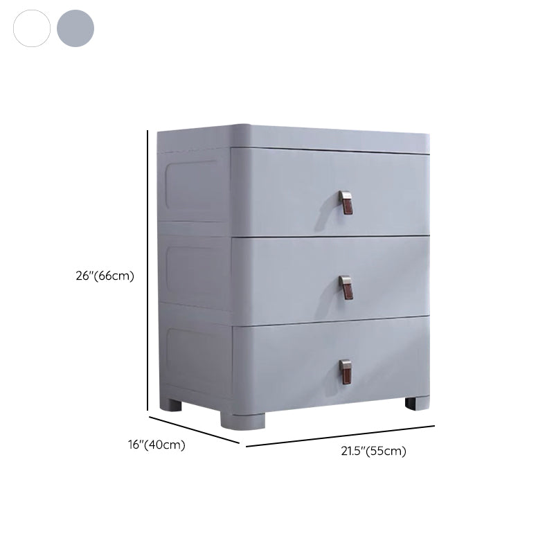 Home Plastic Chest of Drawers Modern Kids Dresser with Drawers