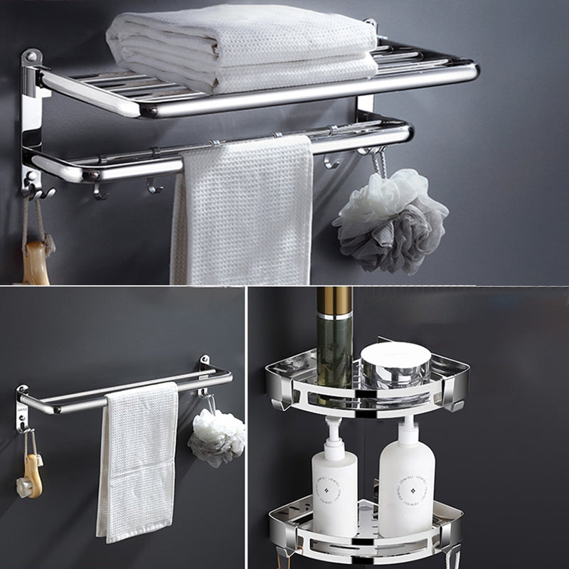 Modern Bathroom Accessory Set Bath Shelf Towel Bar Bathroom Hardware