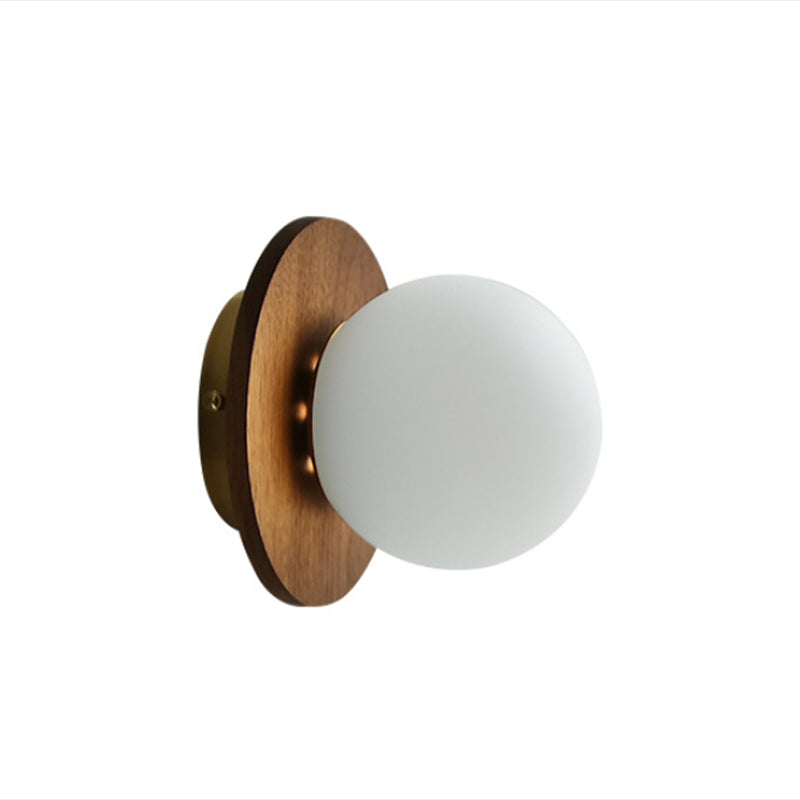 Nordic Wooden Wall Light Fixture Simple Wall Light Sconce for Bedroom